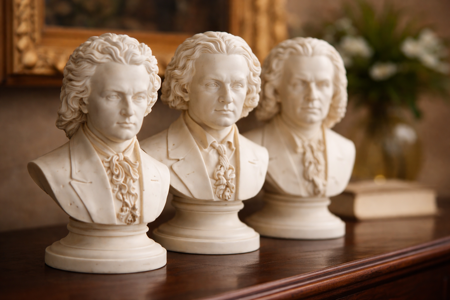 Classical composers illustration